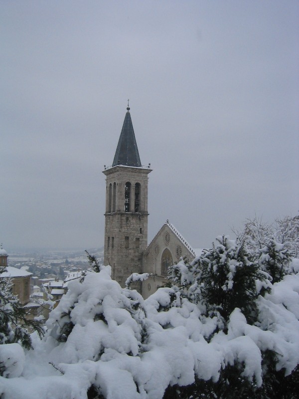 Spoleto e la neve